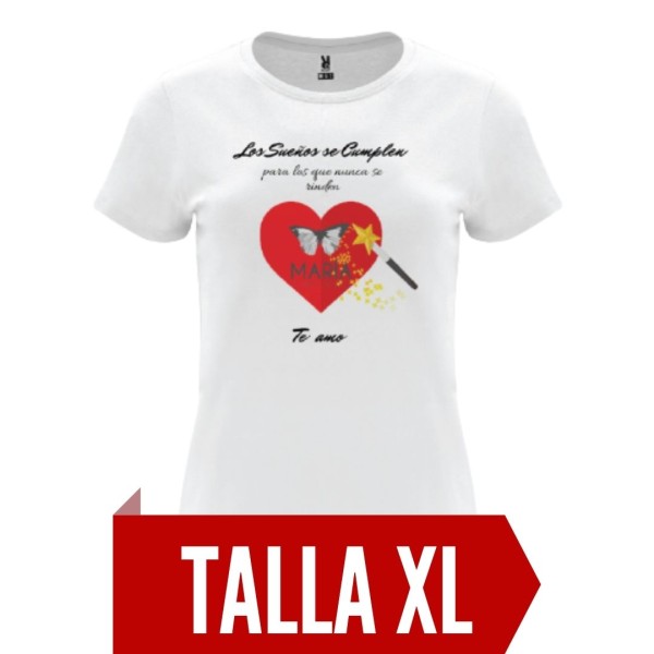 CAMISETA CORAZON XL