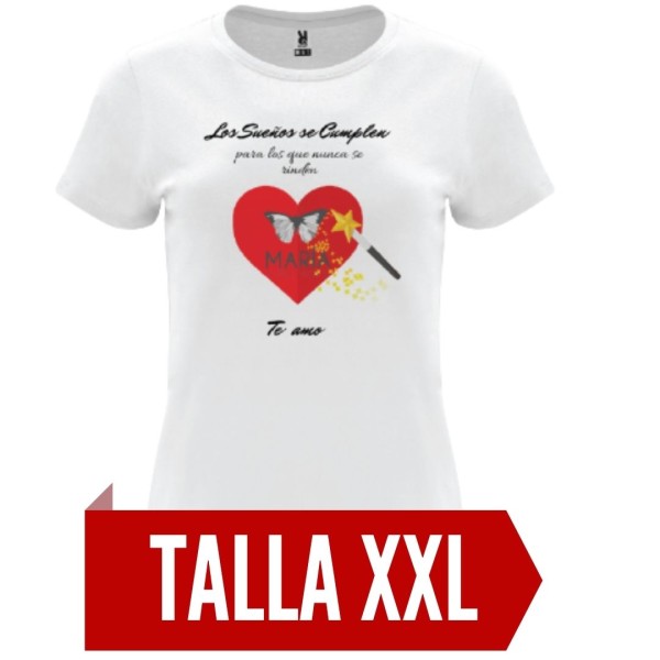 CAMISETA CORAZON XXL