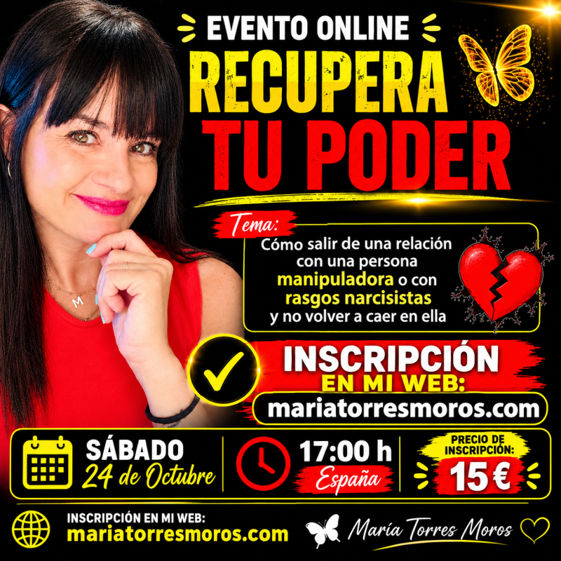EVENTO ONLINE RECUPERA TU PODER